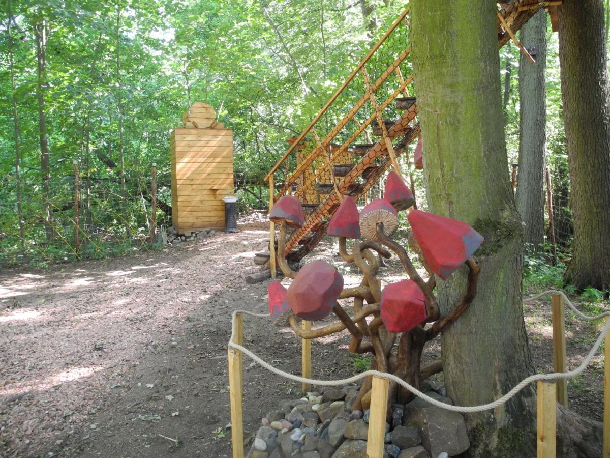 Villa Treehouse V Brdech Bohutín Exterior foto