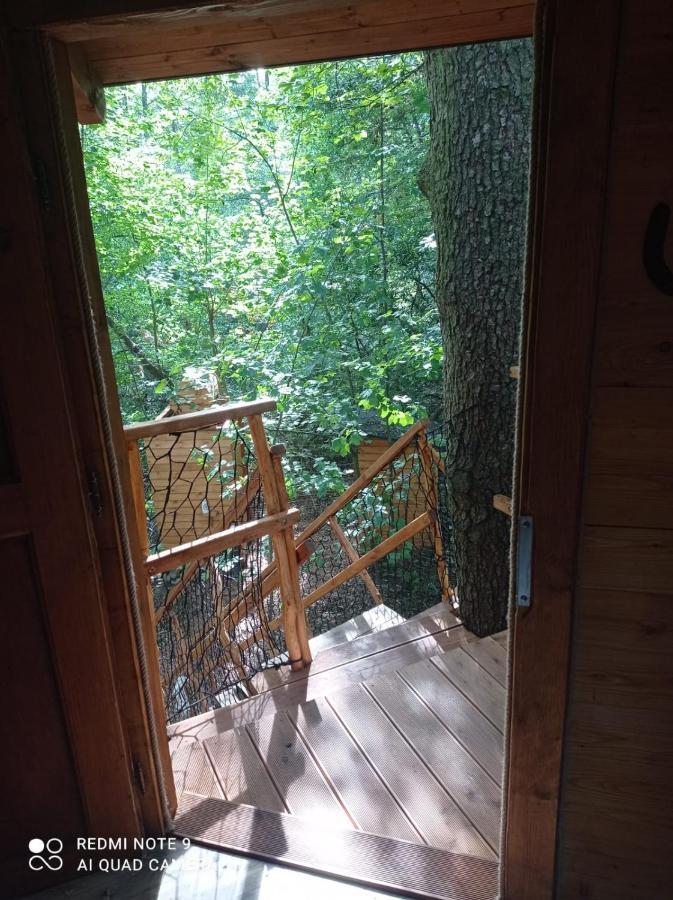 Villa Treehouse V Brdech Bohutín Exterior foto